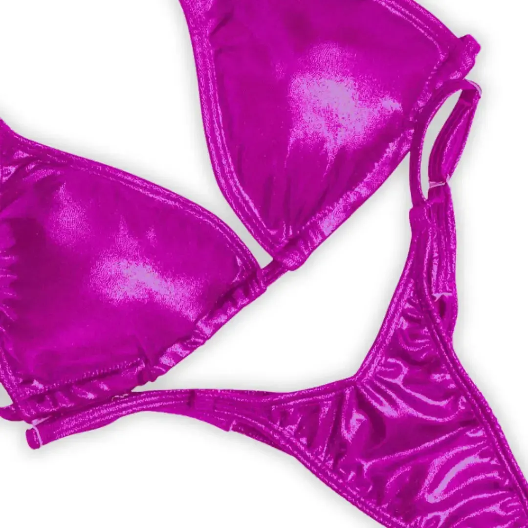 Hologram Mulberry Fit Model Competition Suit