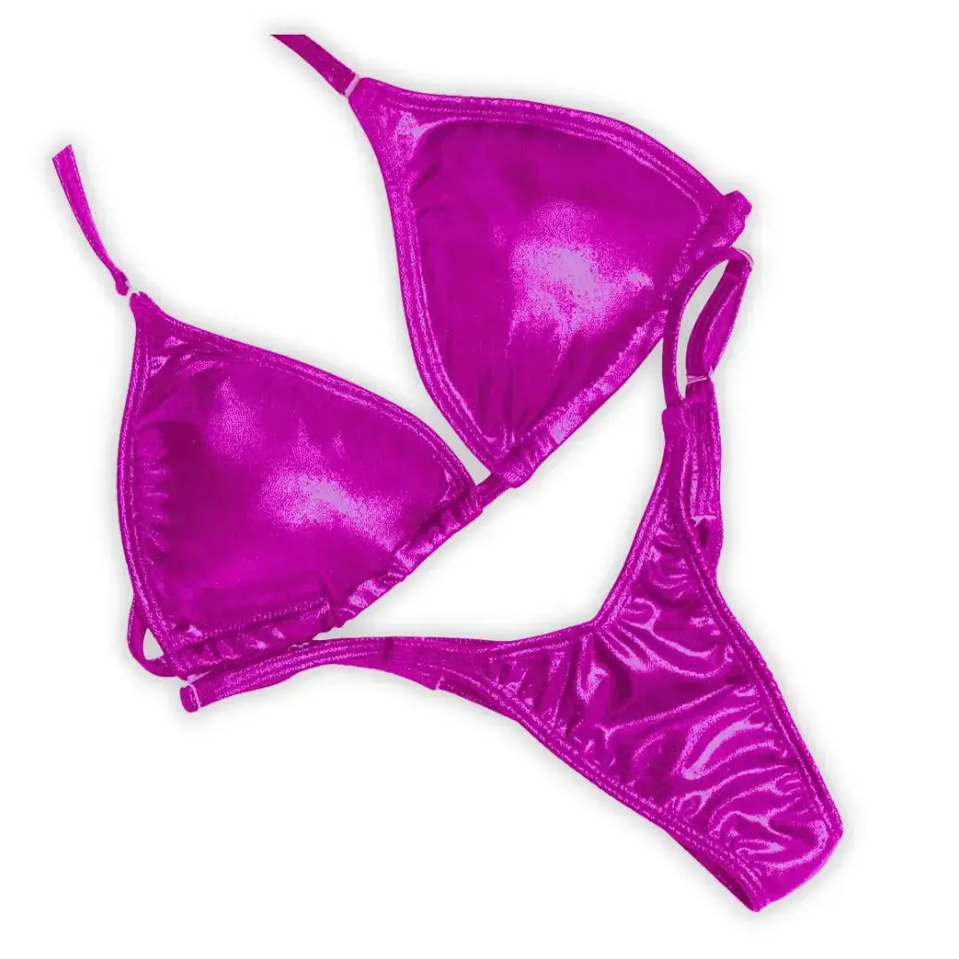 Hologram Mulberry Fit Model Competition Suit