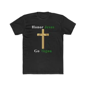 Honor Jesus Go Vegan Cross