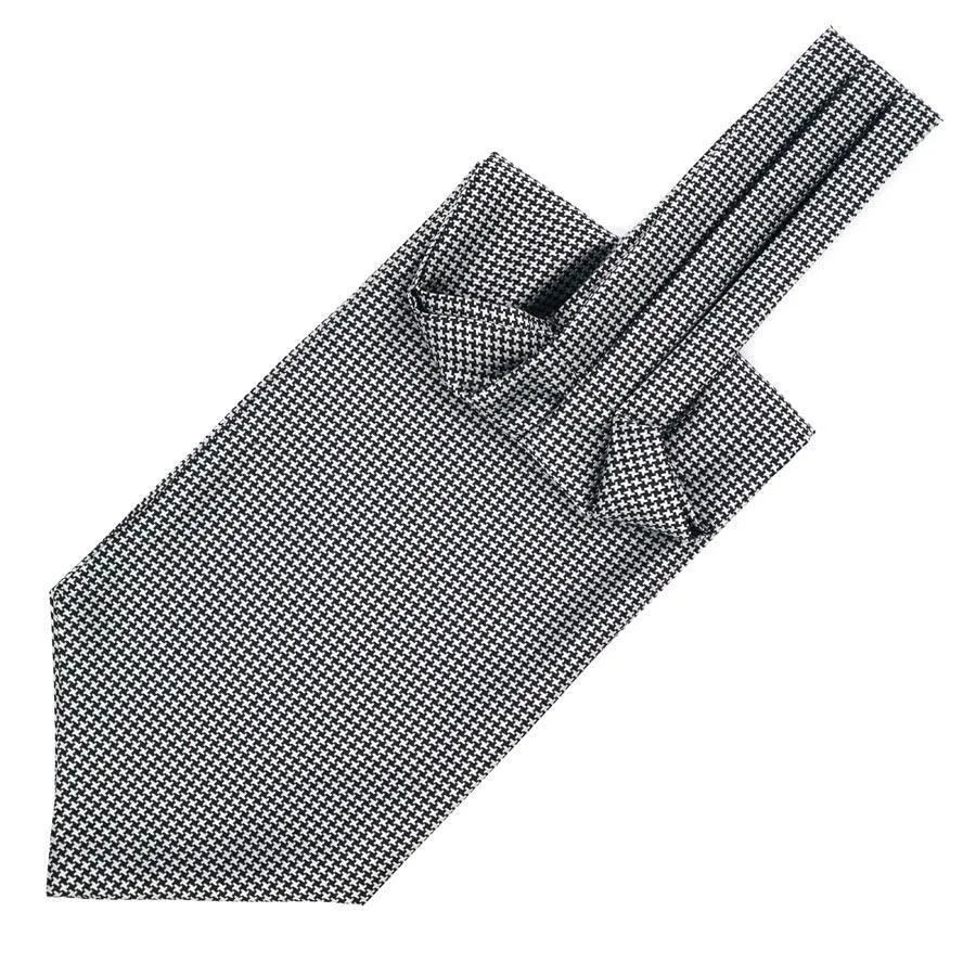 Houndstooth Ascot Tie