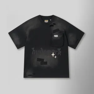 Hyde Park Distressed Pocket Tee (Night Fall)