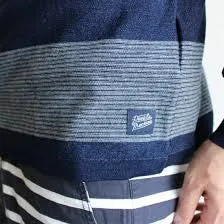 Indigo Stripe Crew