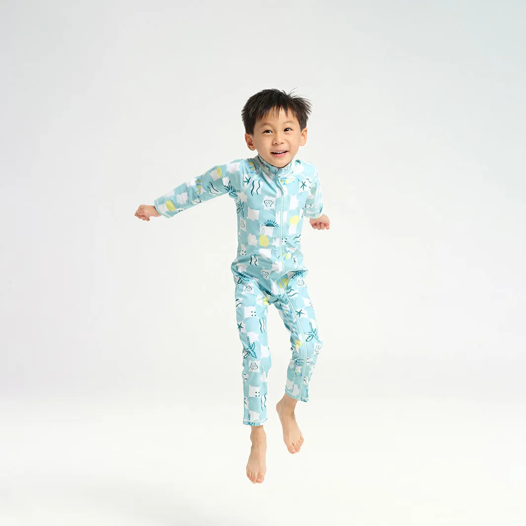 Infant Summer Days LS Swim Zip Suit