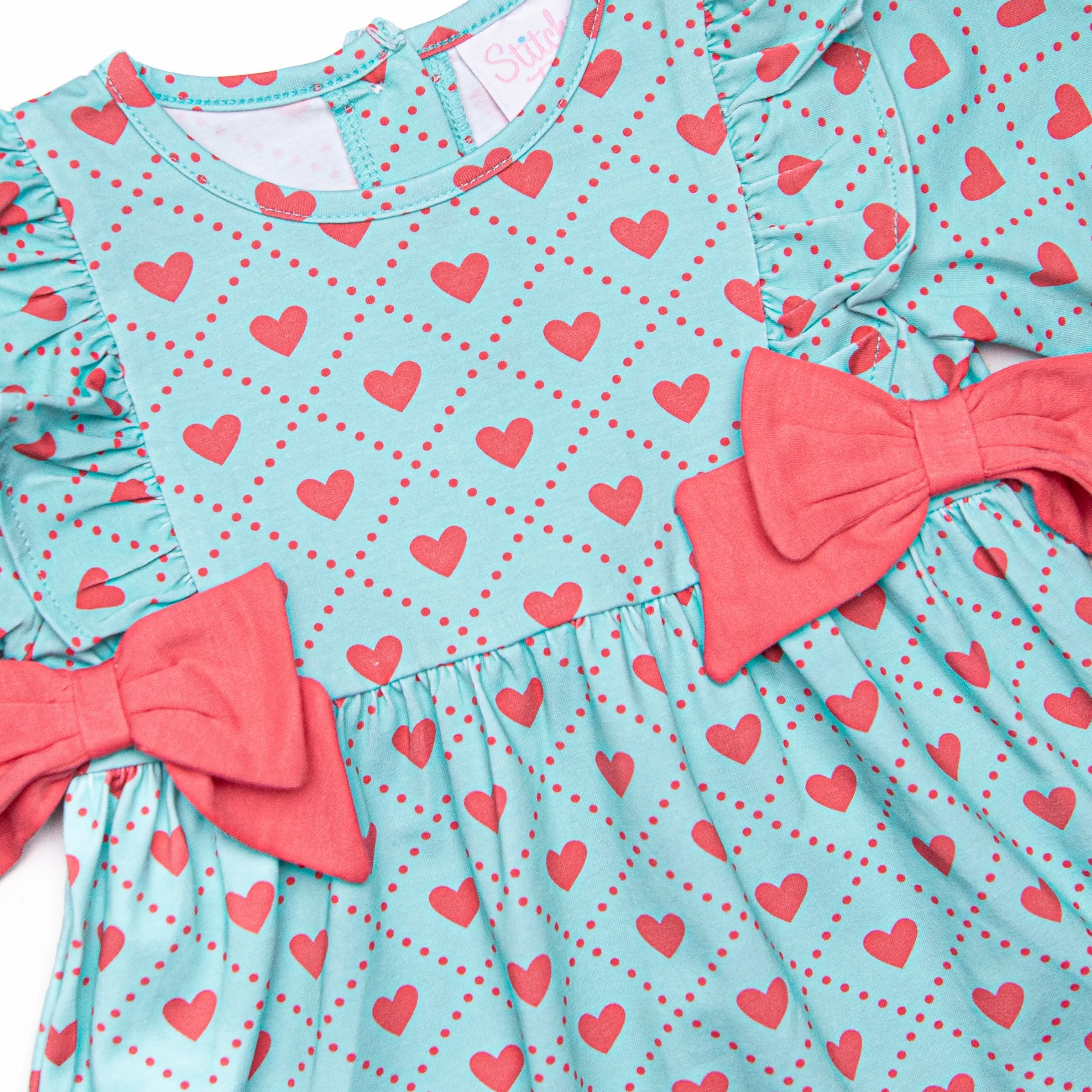 It Takes Two Side Tie Dress, Mint