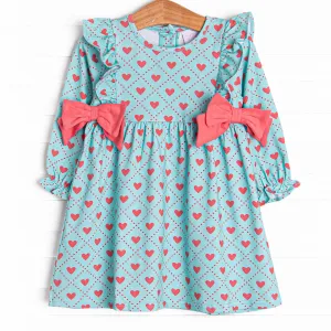 It Takes Two Side Tie Dress, Mint
