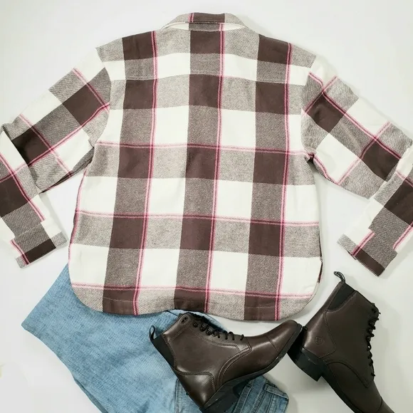 J. Crew Buffalo Check Plaid Shacket