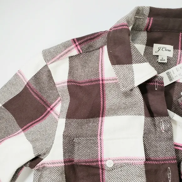 J. Crew Buffalo Check Plaid Shacket