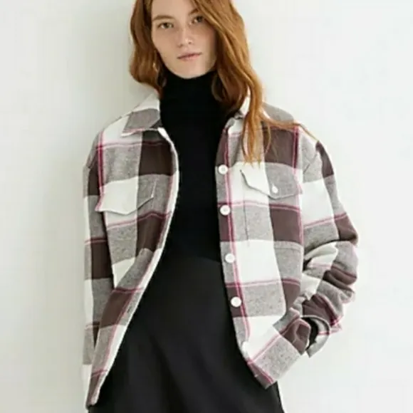 J. Crew Buffalo Check Plaid Shacket