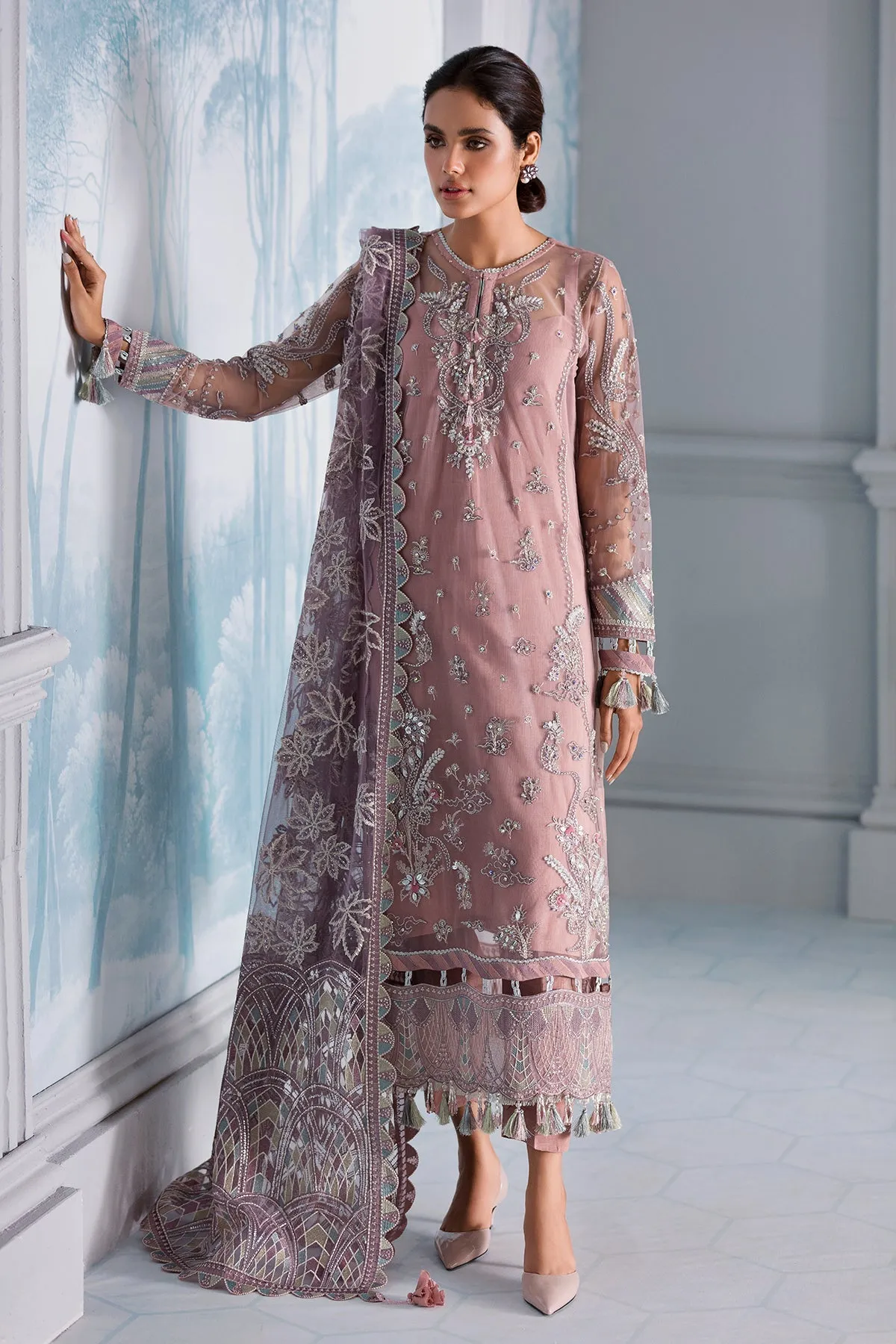 Jazmin Embroidered Chiffon 2022 | IRÍS LUXURY EDITION | FIORA