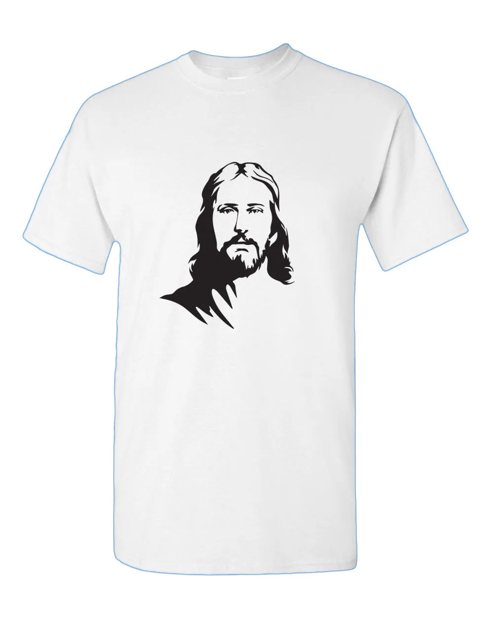 Jesus Portrait T-shirt Religious Christian T-shirt