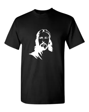 Jesus Portrait T-shirt Religious Christian T-shirt