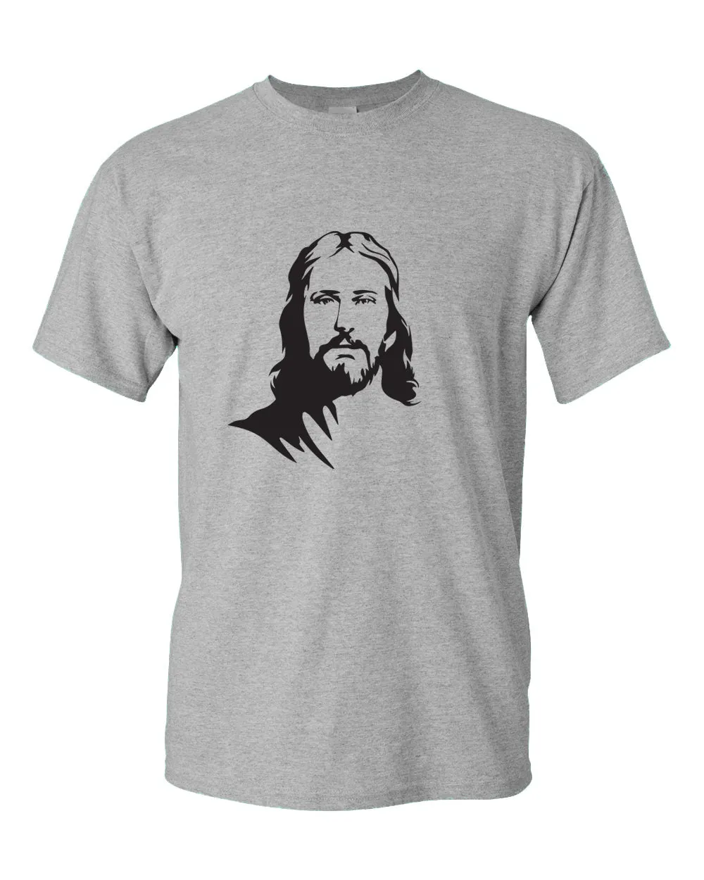 Jesus Portrait T-shirt Religious Christian T-shirt