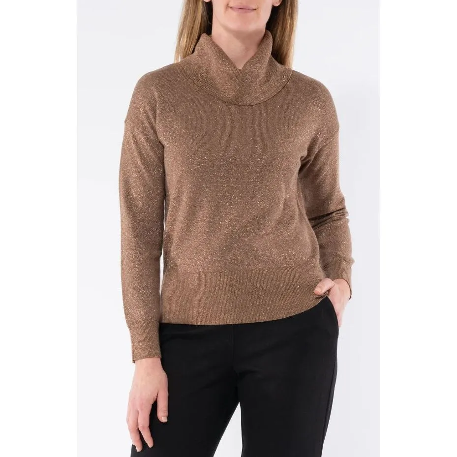 JUMP COWL NECK PULLOVER