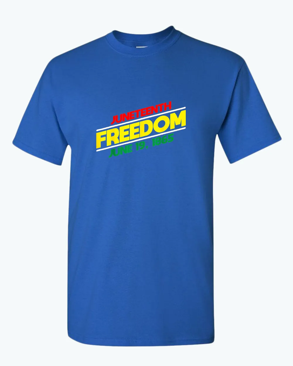 Juneteenth freedom t-shirt dash design