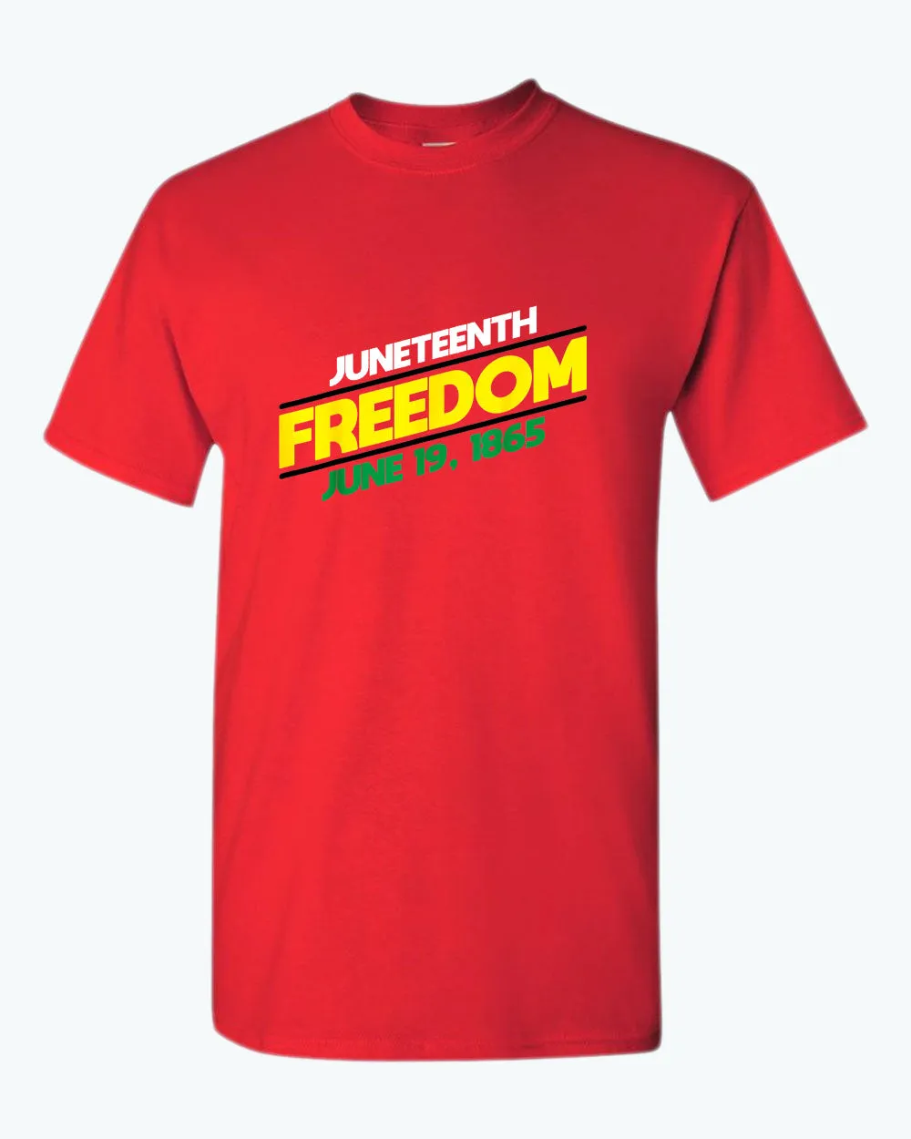 Juneteenth freedom t-shirt dash design