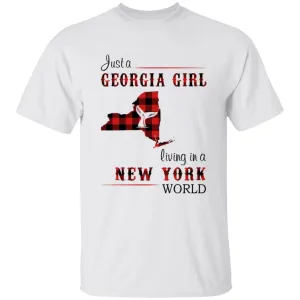 Just A Georgia Girl Living In A New York World T-shirt
