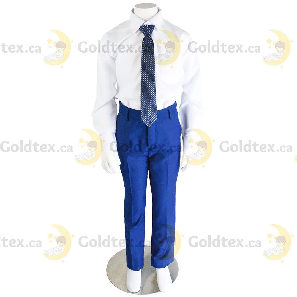 Kids Energy 5 Piece Formal Suit - Style 5092 - Royal Blue