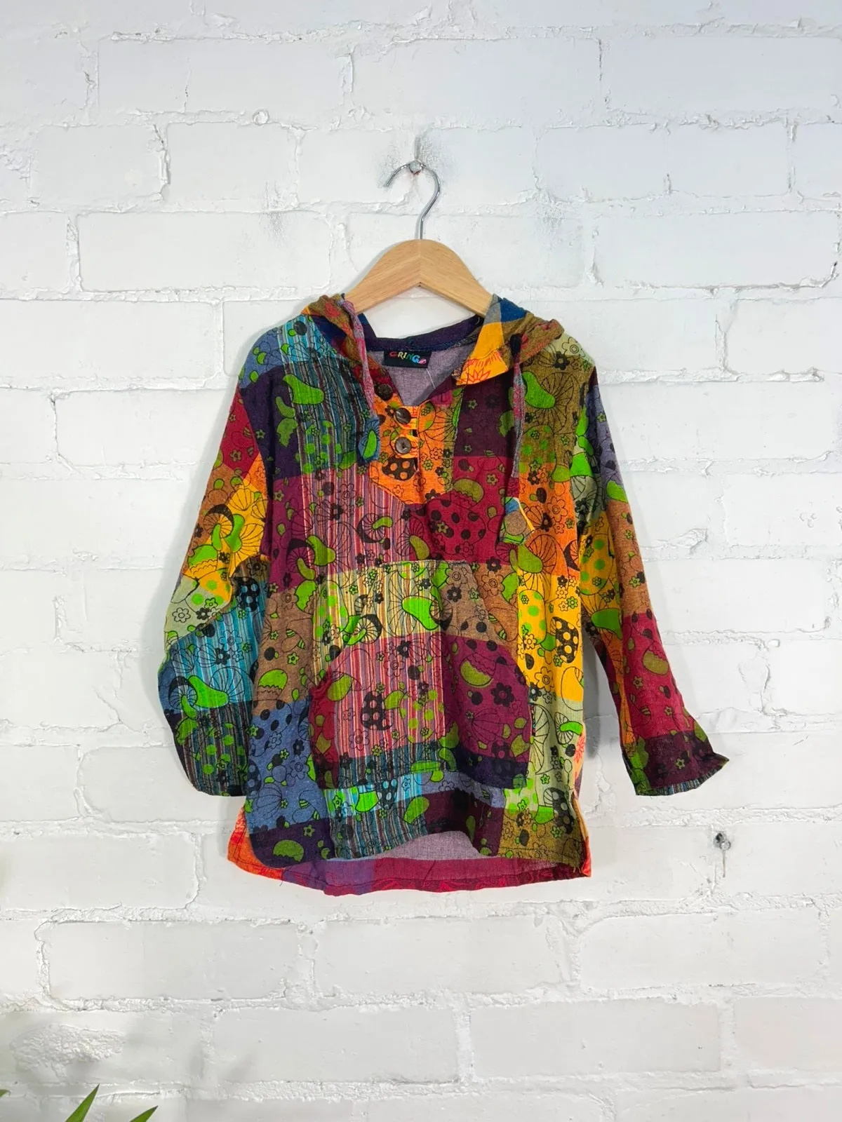 Kids Multi Mushroom Hoodie