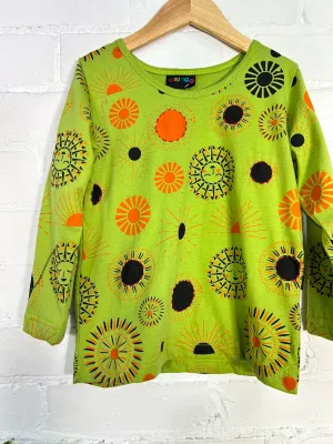 Kids Sun & Flower Long Sleeve T-shirt