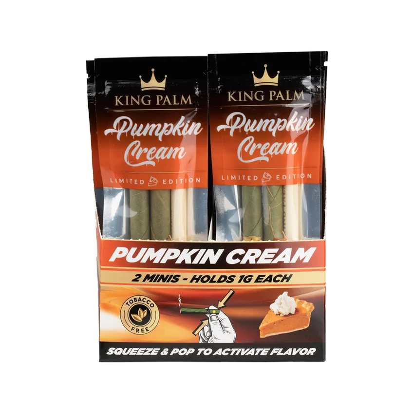 King Palm Mini Cones 2 Cones Per Pack - Various Flavors - (20 Count Display)