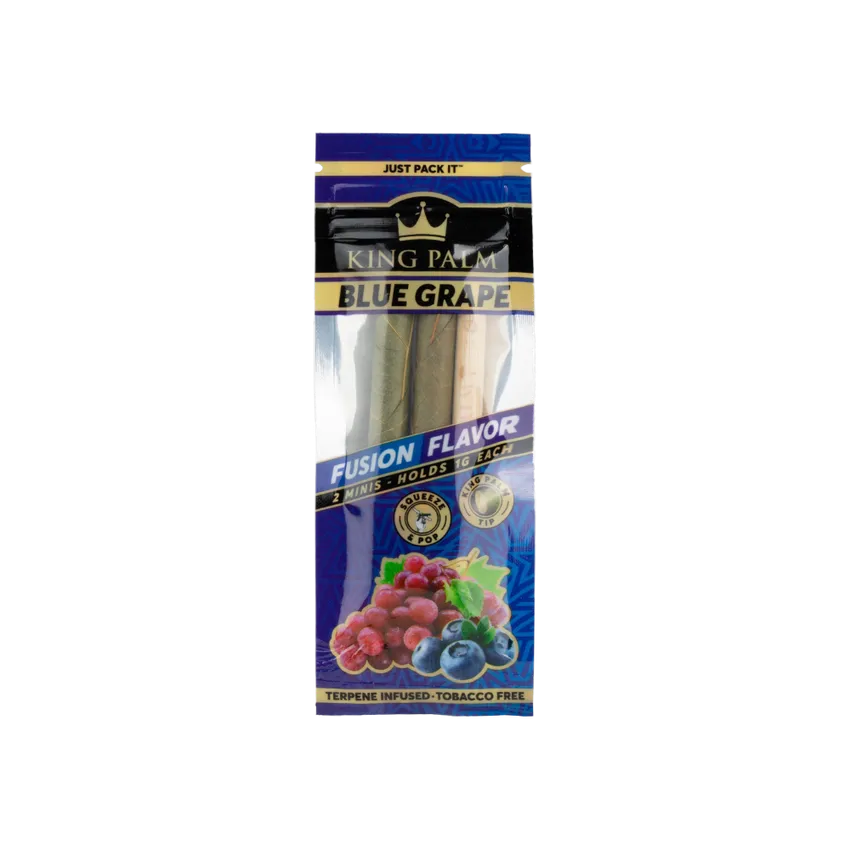 King Palm Mini Cones 2 Cones Per Pack - Various Flavors - (20 Count Display)