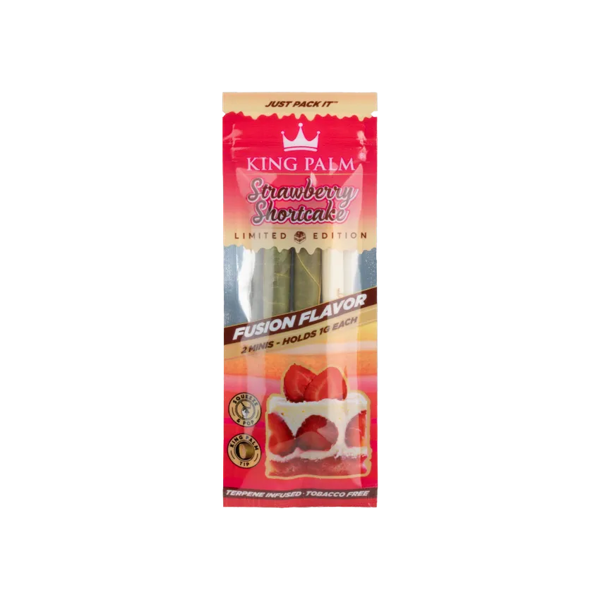 King Palm Mini Cones 2 Cones Per Pack - Various Flavors - (20 Count Display)
