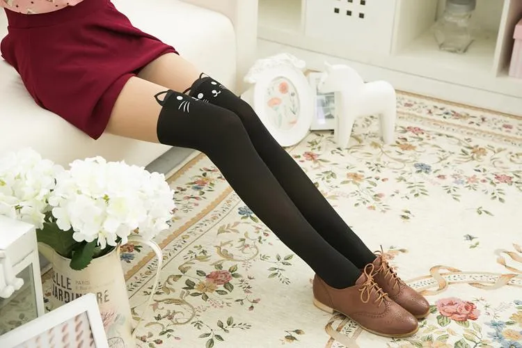 Kitty Cat Tail Tights