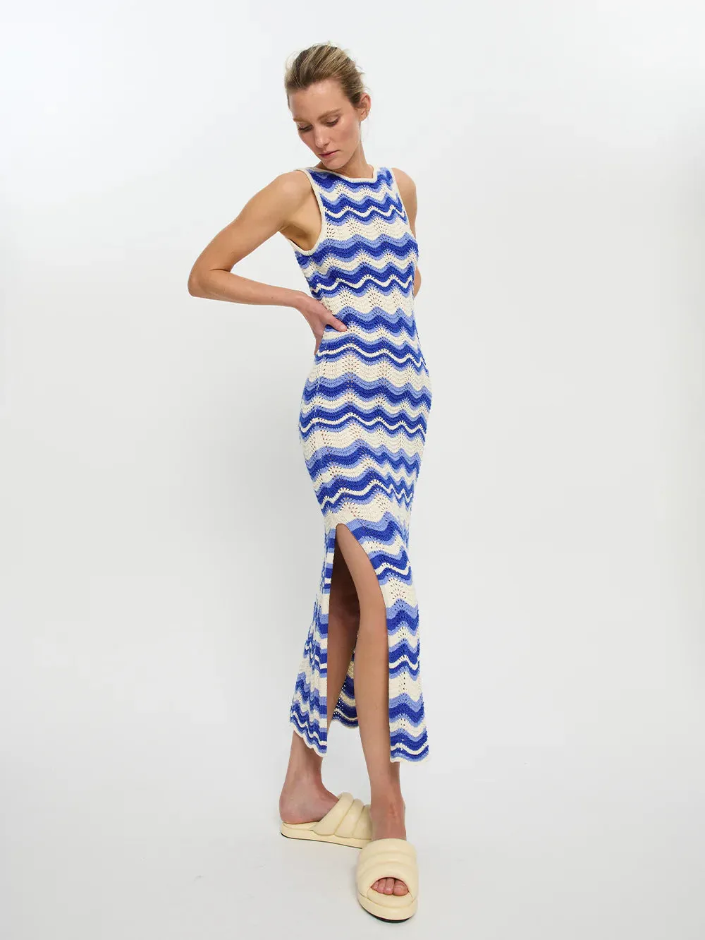 Kivari - Leighton Maxi Dress (Blue Wave)