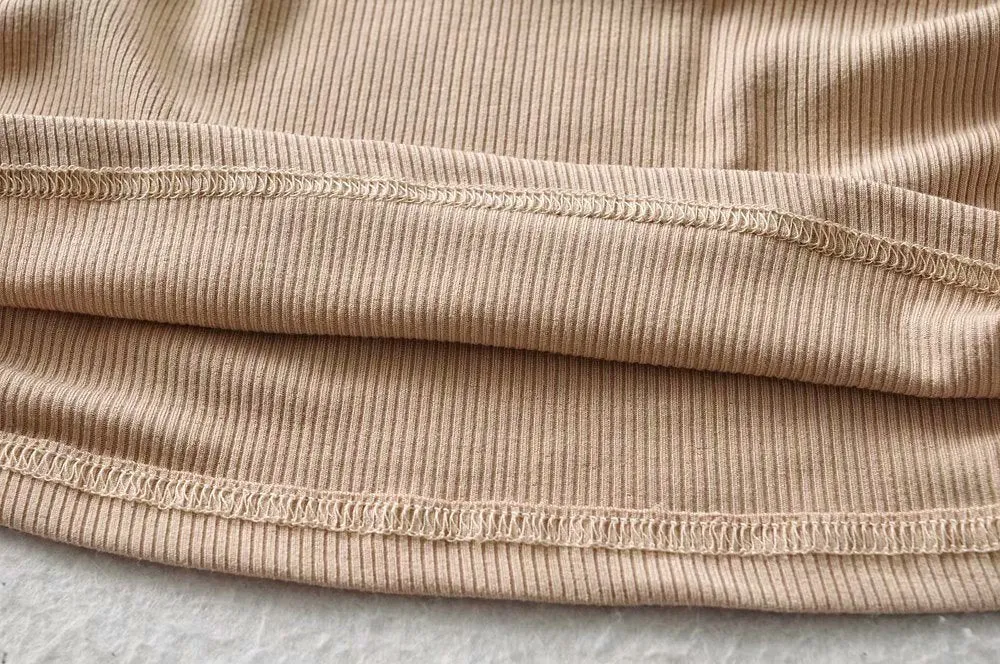 Knit One Shoulder Sweater Mini Dresses