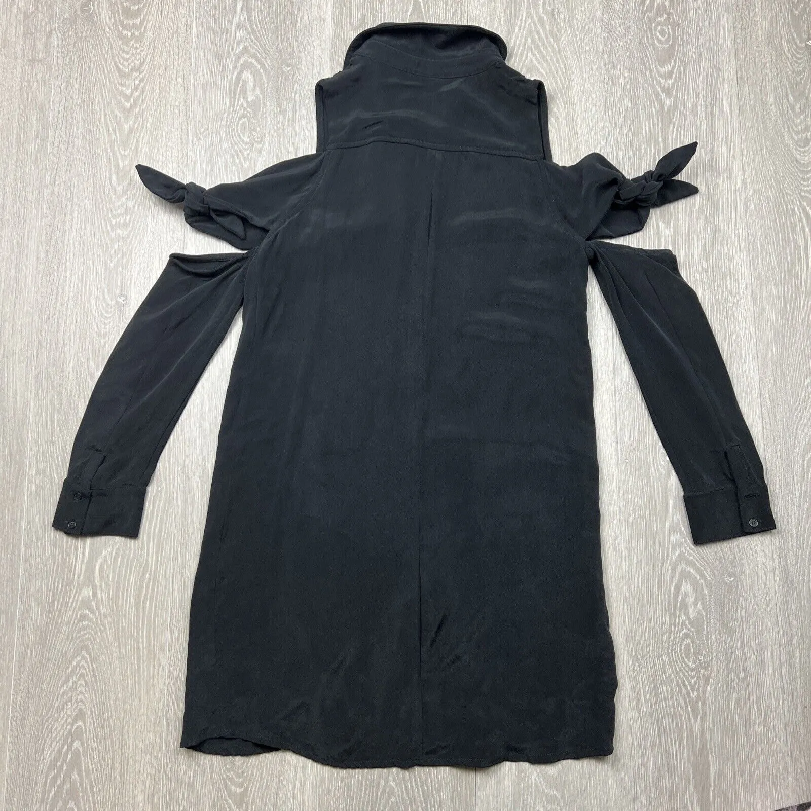 Kookai Womens Black 100% Silk Dress Size 36