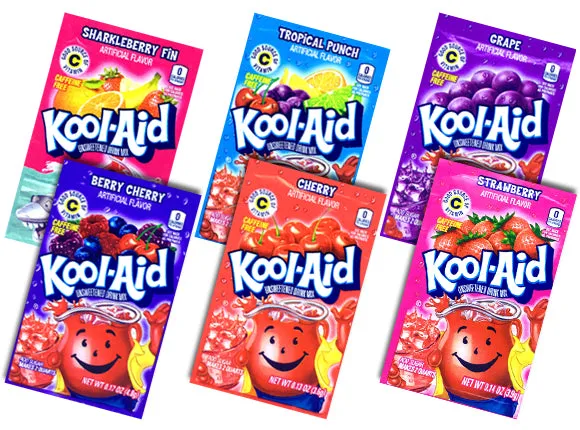 Kool Aid Soft Drink Tropical Punch 48x6.5g