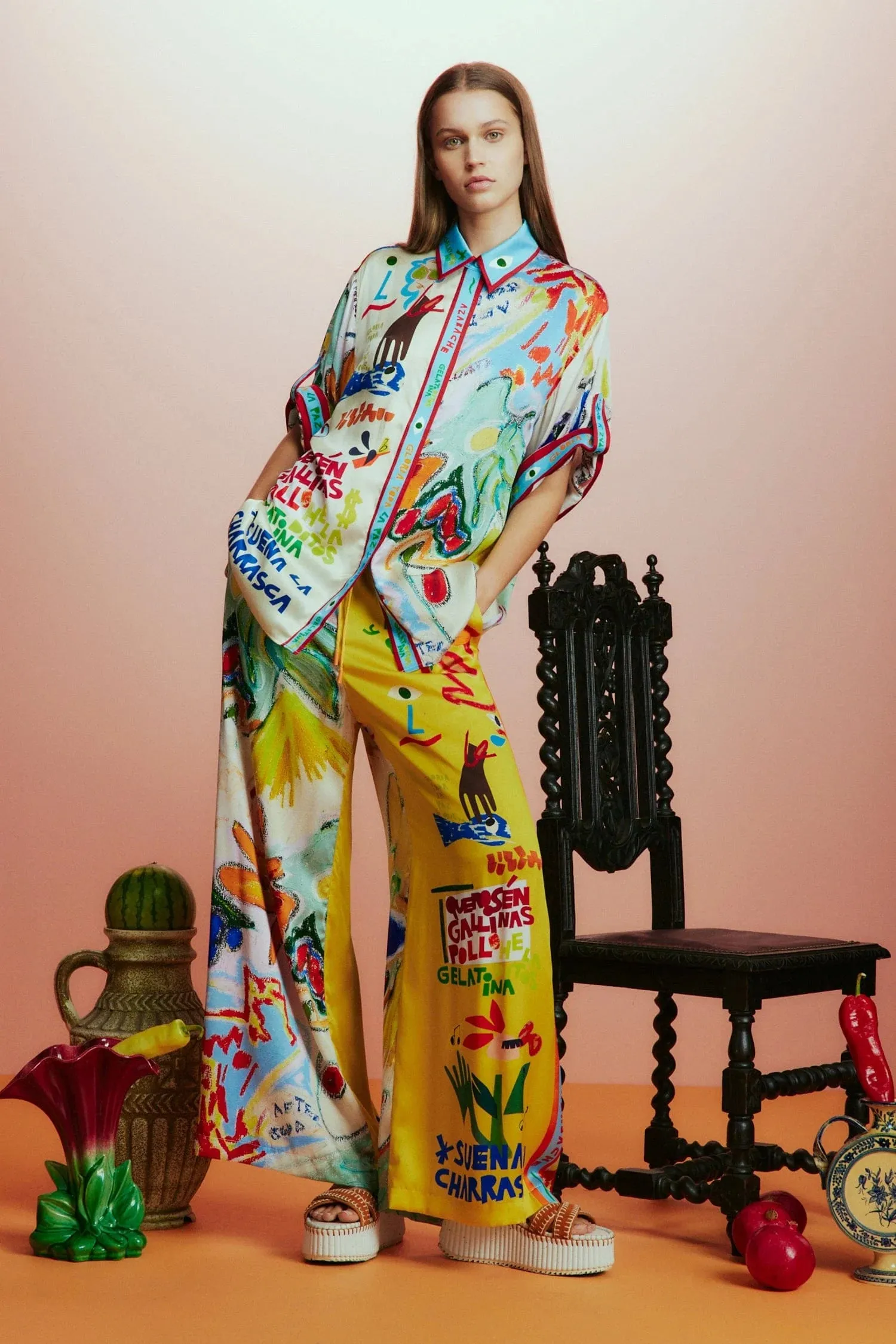 La Charrasca Pant - Print