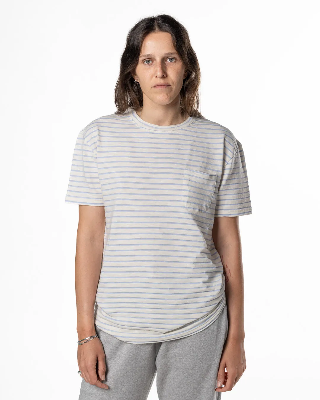 La Paz - Guerreiro Pocket Tee - Heather Stripes