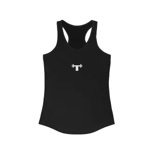 Ladies "Small T" Racerback Tank - Black