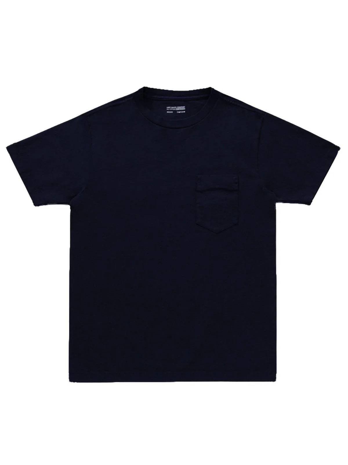 Lady White Co. Balta Pocket Tee Navy