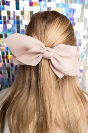 Lena Layne Beige Hair Bow Barrette