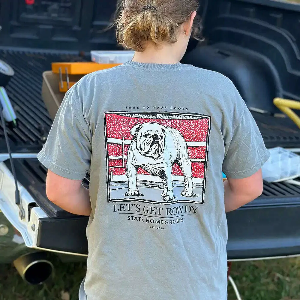 Let's Get Rowdy Bulldog Youth Tee