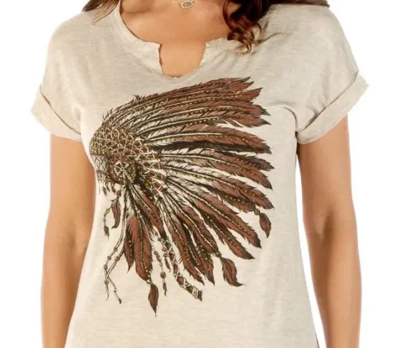 Liberty Wear Collection Tops: Battle Headdress