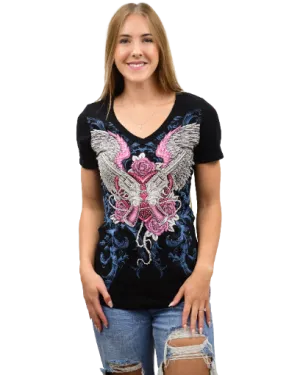 Liberty Wear Collection Tops: Guns & Wings