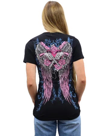 Liberty Wear Collection Tops: Guns & Wings