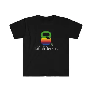 Lift different - Men's Fitted Workout T Shirt
