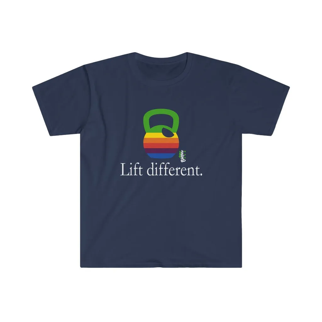 Lift different - Men's Fitted Workout T Shirt