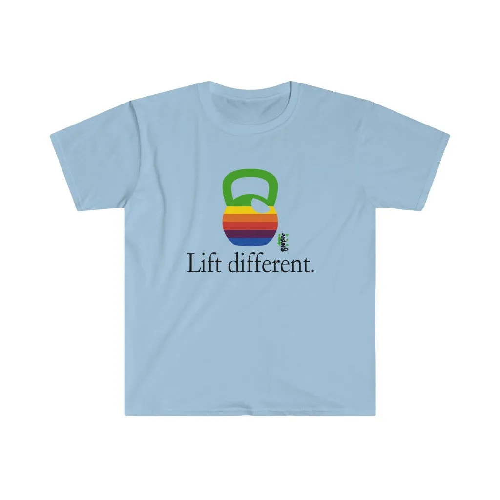 Lift different - Men's Fitted Workout T Shirt