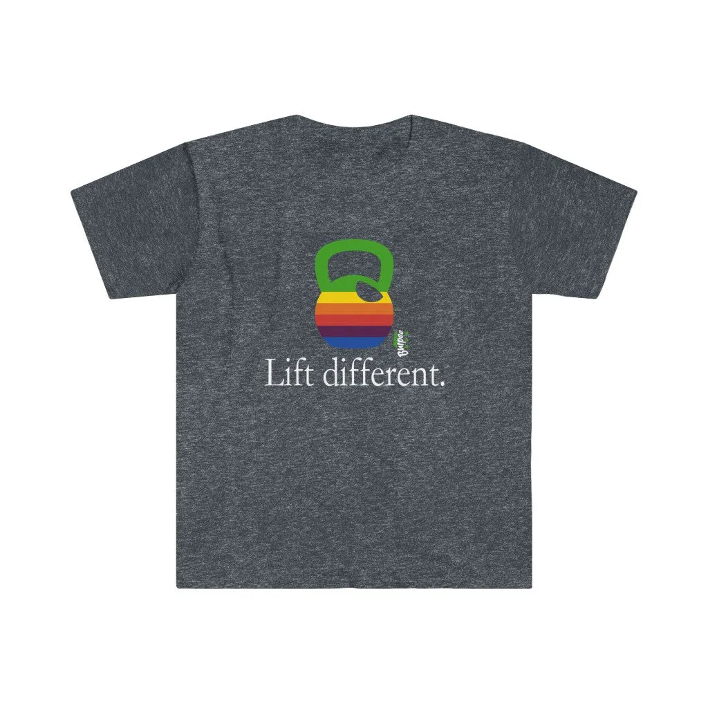 Lift different - Men's Fitted Workout T Shirt