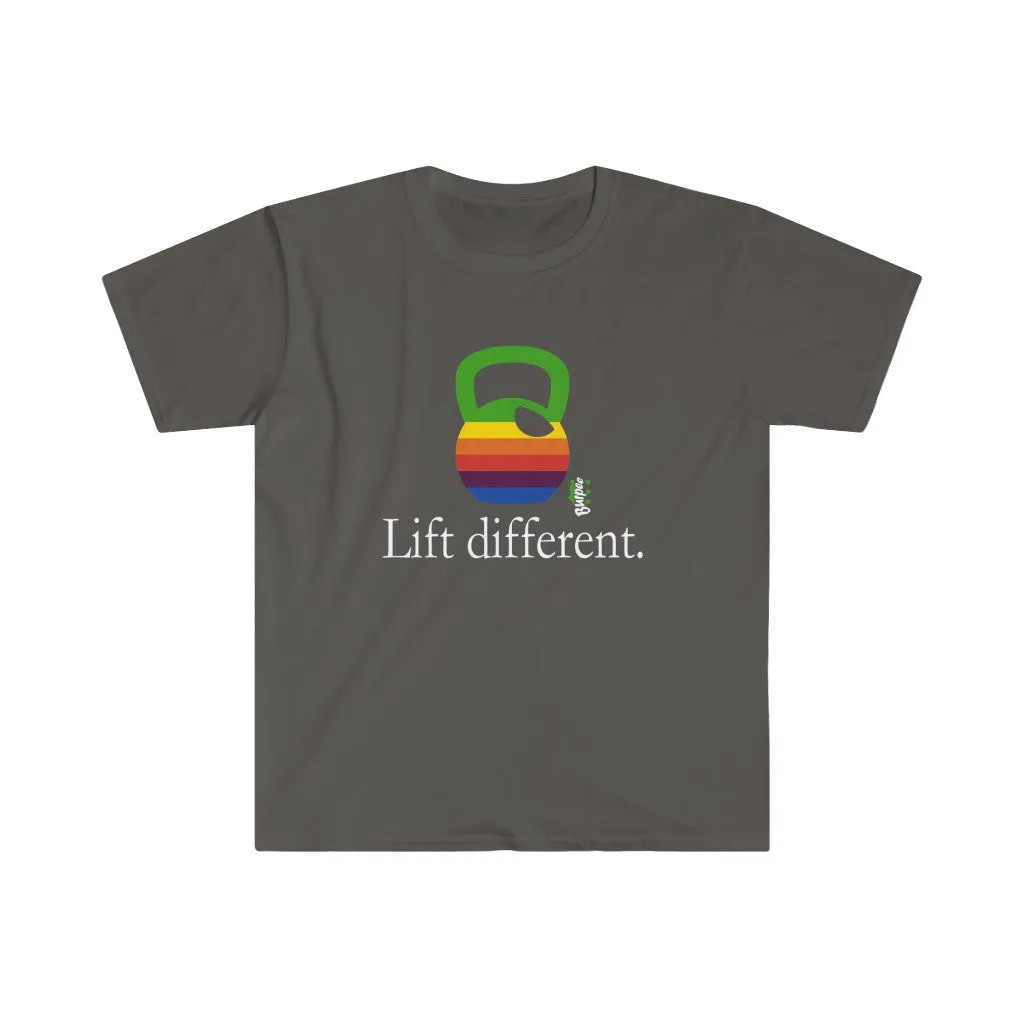 Lift different - Men's Fitted Workout T Shirt