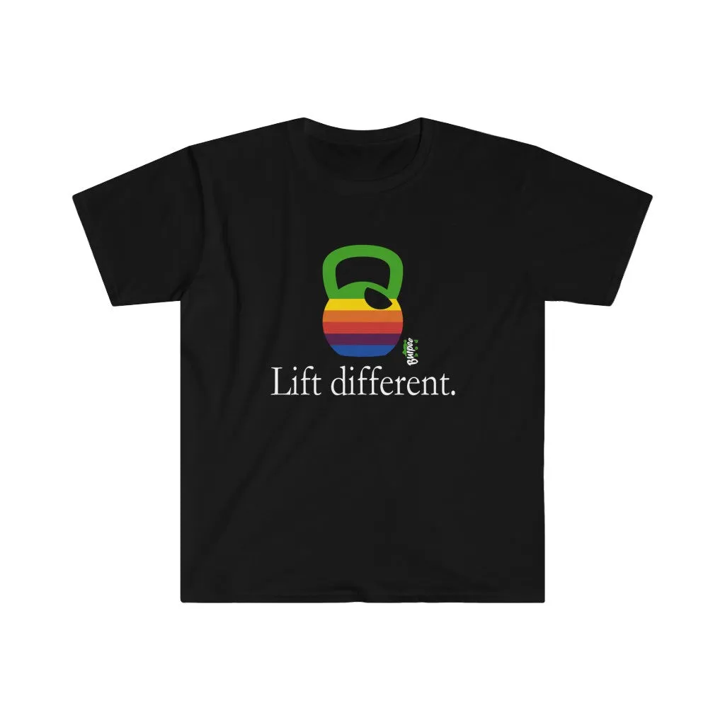 Lift different - Men's Fitted Workout T Shirt