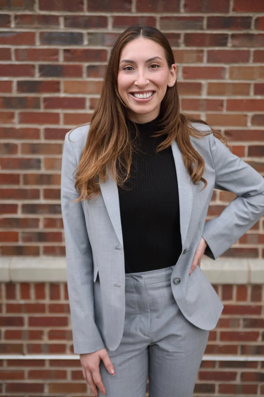 Light Gray Stretch Feminine Cut Premium Suit Coat