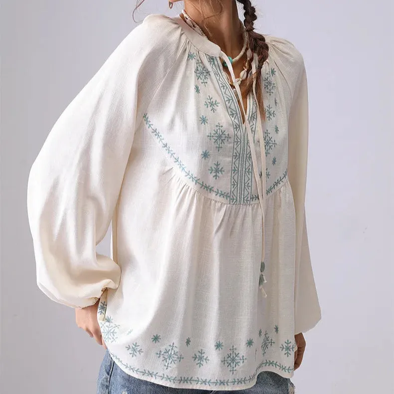 Lina Boho Bloom Blouse