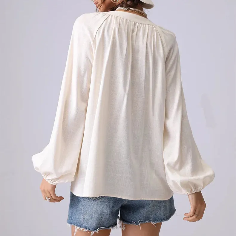 Lina Boho Bloom Blouse
