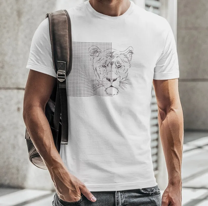 Lioness Cotton Modern Fit Graphic Tee /  1 Color